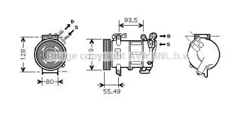 AVA QUALITY COOLING peak316 -  Компрессор, кондиционер